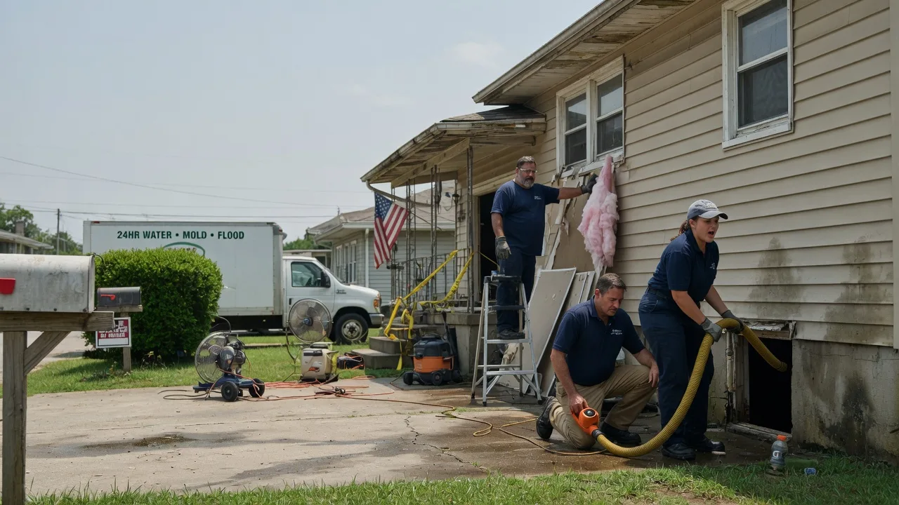 Water Damage Repair in Farmersville Station, NY near me